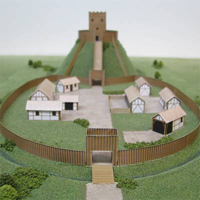 How to build a model Motte and Bailey Castle