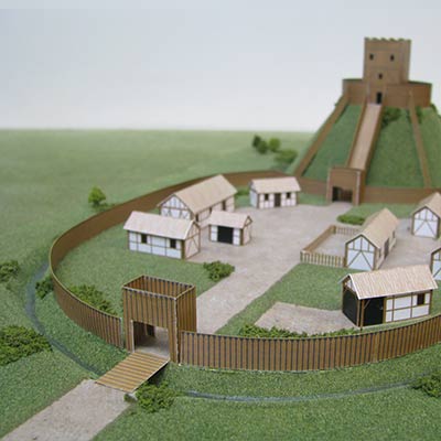 How to build a model Motte and Bailey Castle