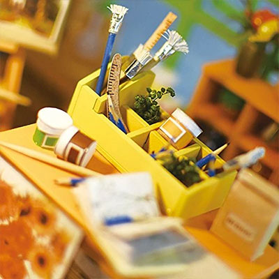 DIY Miniature House kit - Ada's Studio Room