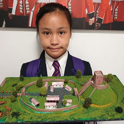 Motte and Bailey Castle by Amanda Valenzuela