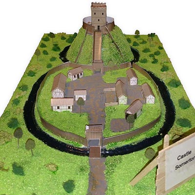 Motte and Bailey Castle by Kathryn Somerton