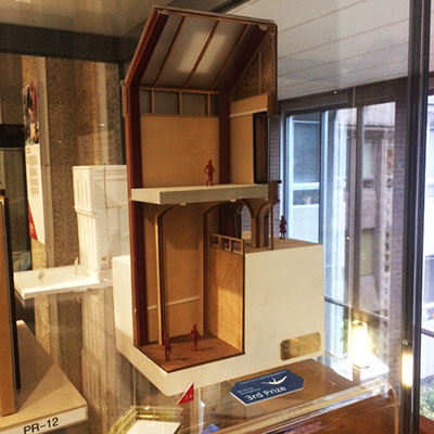 Section model by Daniel Vella