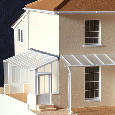Roccabrun house architectural model by Per Porter