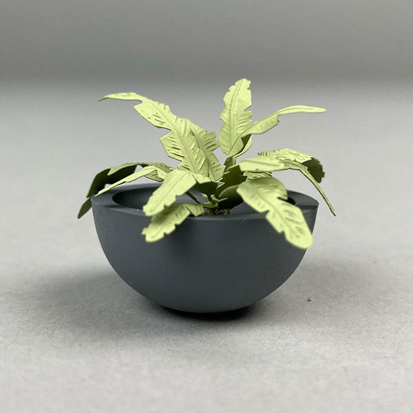 1:100 bespoke pot plant