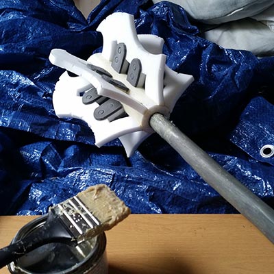 Plasti Dip axe & mace prop project
