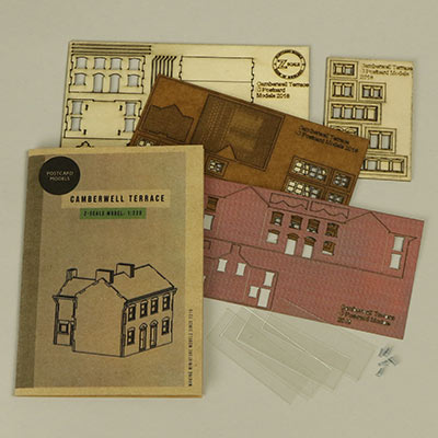 Postcard models 1:220 Camberwell Terrace