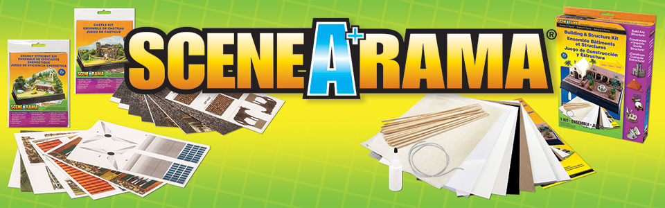 Scene-A-Rama kits from Woodland Scenics