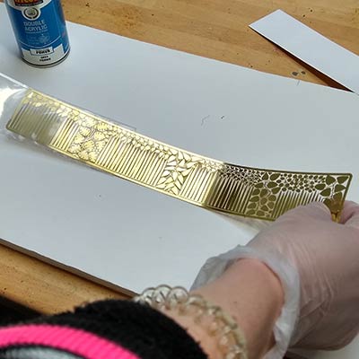 How to make etched brass plants for your model