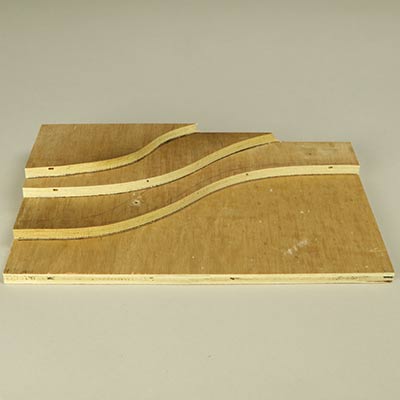 6.4mm plywood base