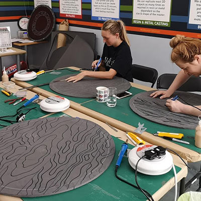 Prop making for beginners - shield making workshop