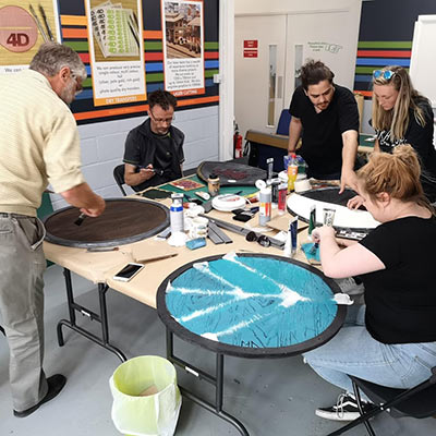 Prop making for beginners - shield making workshop