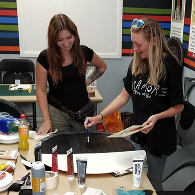 Prop making for beginners - shield making workshop