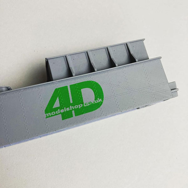 Dry transfer picking up the the rivets on a 3D print