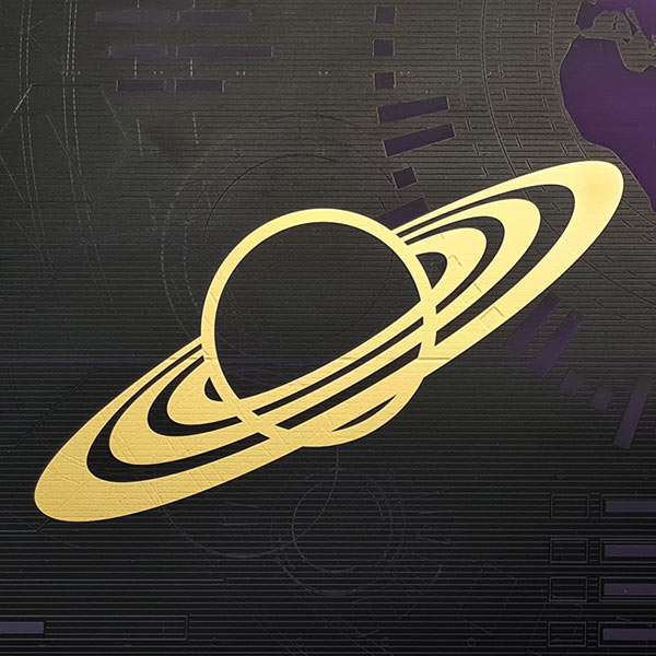 Custom dry transfer service - metallic decals