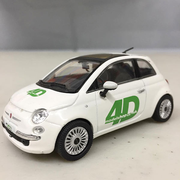 Custom dry transfer for diecast model