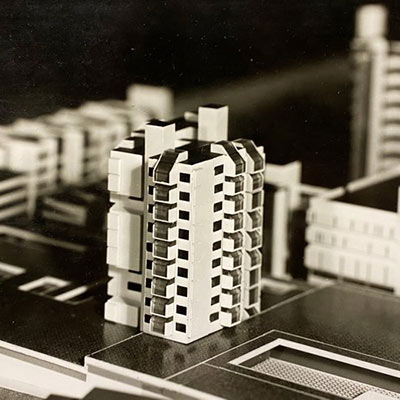 Owen Luder development, Uxbridge town centre 1965