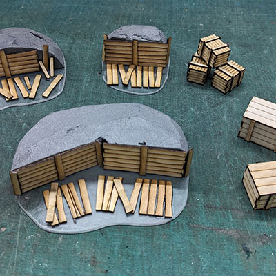 29mm Heroic Scale Modular Trench Terrain